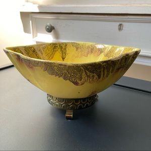 Mid Century 1957  Lane & Co Decorative Art Bowl/Planter